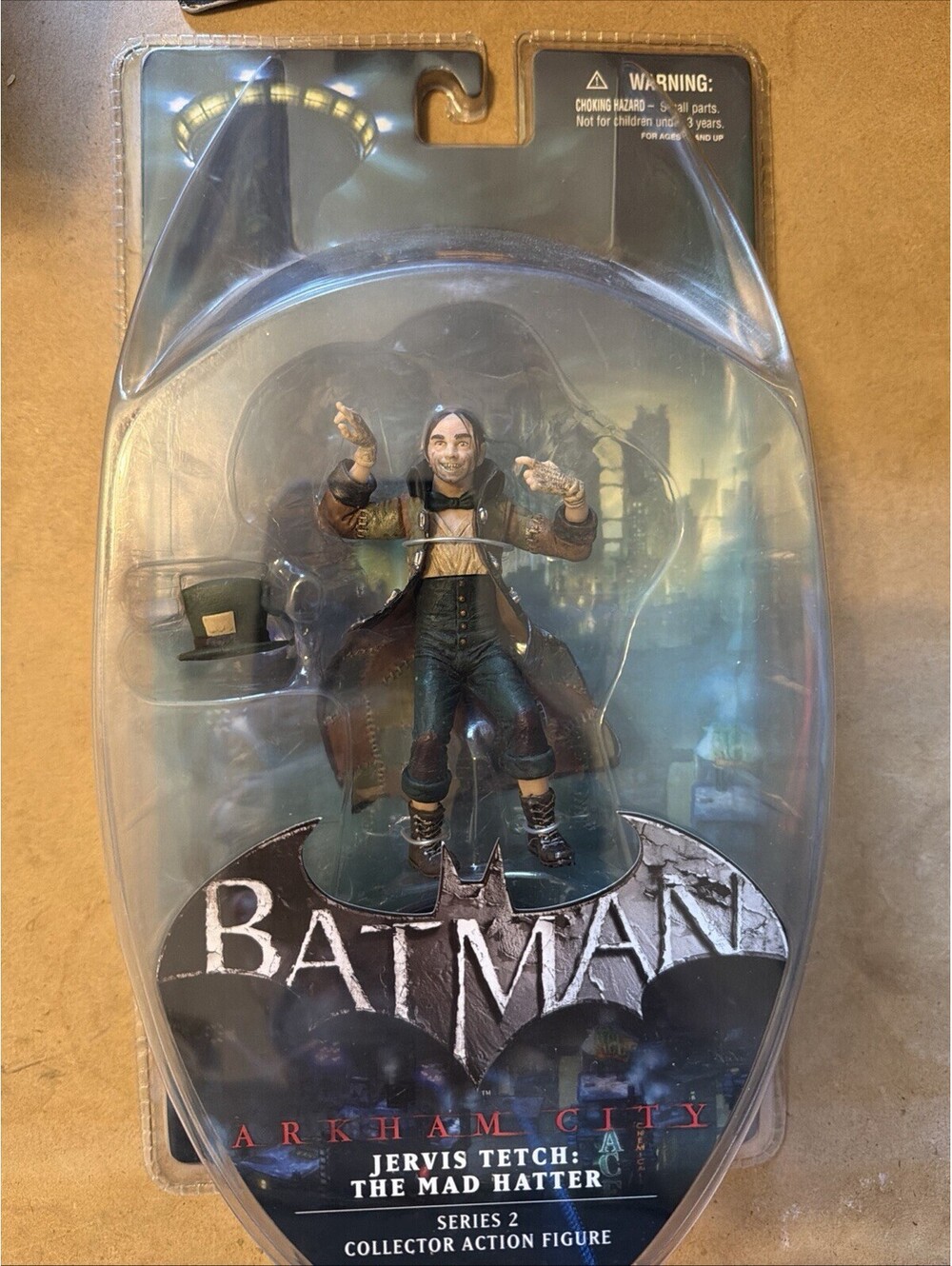 Batman Arkham City The Mad Hatter Jervis Tetch Series 2 Action Figure